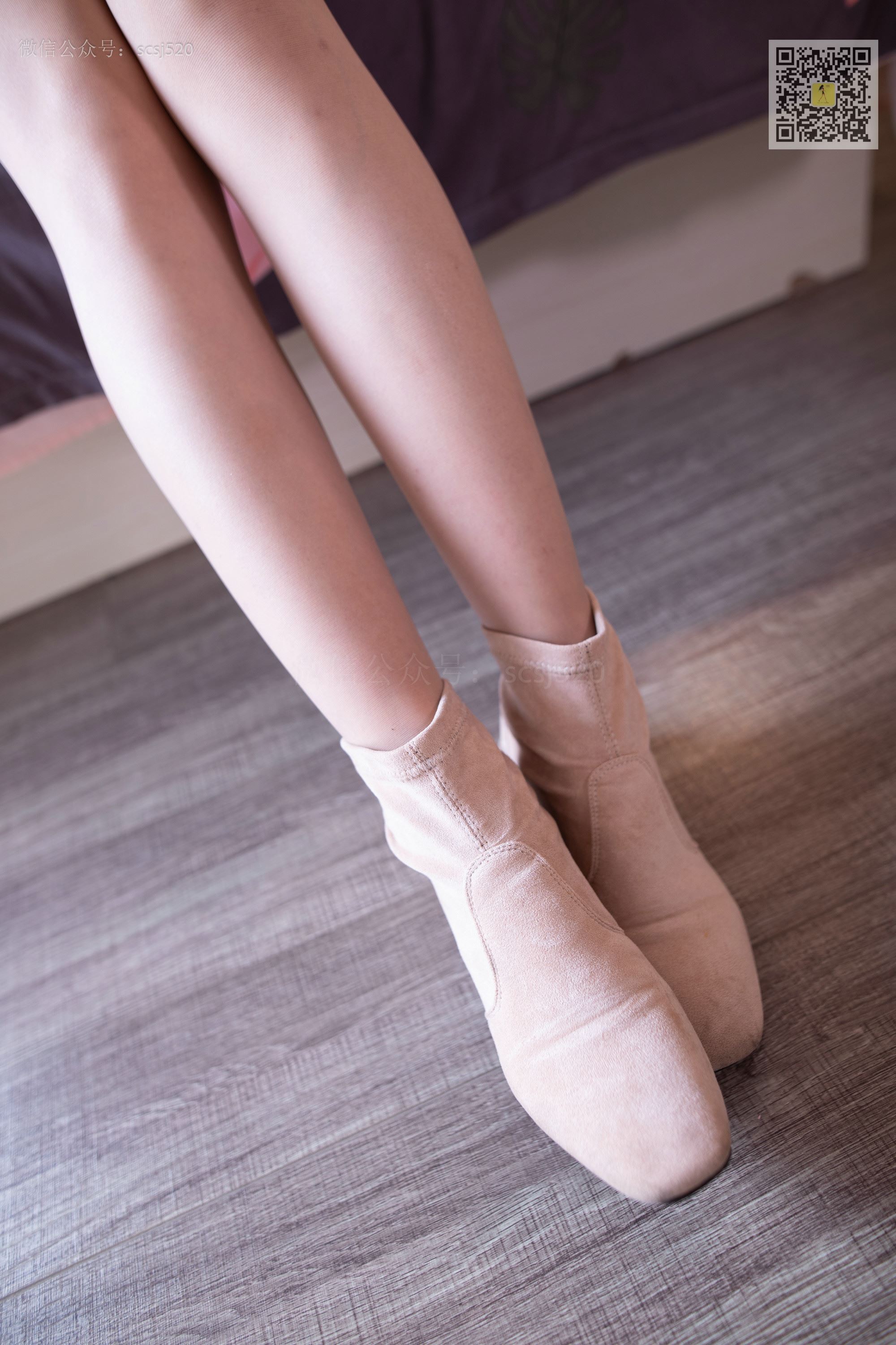 ISS山茶摄影 019 左左 香艳 香肩 香袜